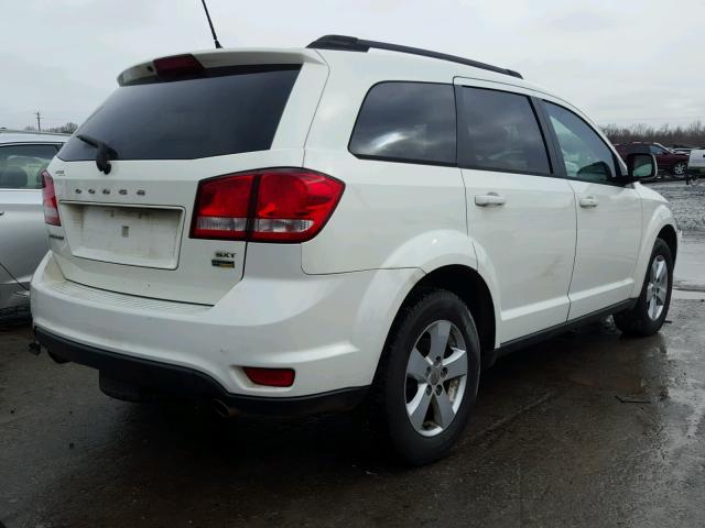 3C4PDCBG9CT220517 - 2012 DODGE JOURNEY SX WHITE photo 4