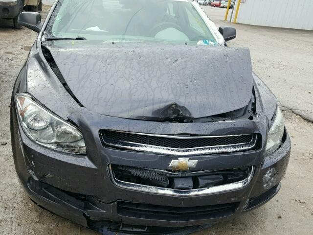 1G1ZA5E05A4122379 - 2010 CHEVROLET MALIBU LS CHARCOAL photo 9