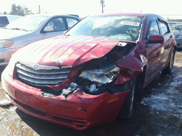 1C3LC56K67N523891 - 2007 CHRYSLER SEBRING TO RED photo 2