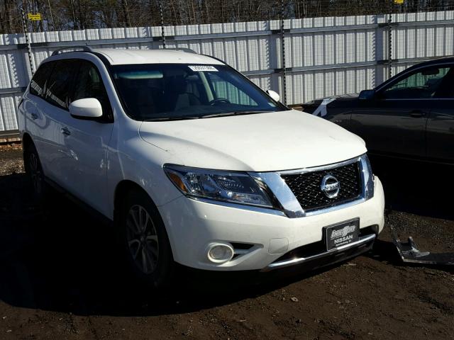 5N1AR2MN5FC669184 - 2015 NISSAN PATHFINDER WHITE photo 1