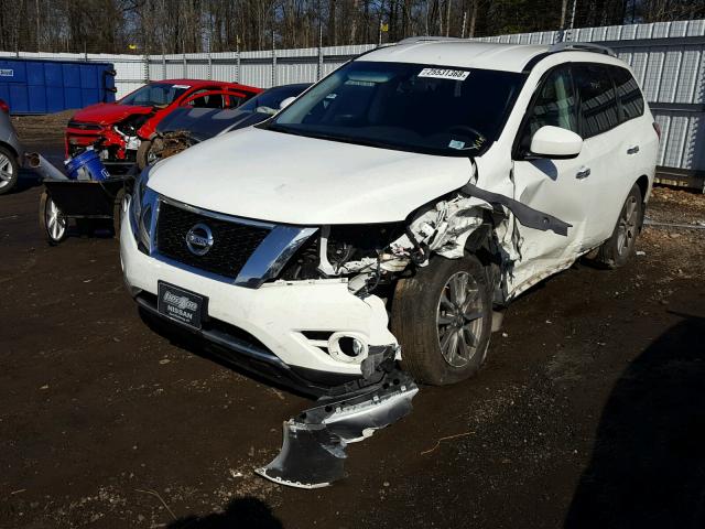 5N1AR2MN5FC669184 - 2015 NISSAN PATHFINDER WHITE photo 2