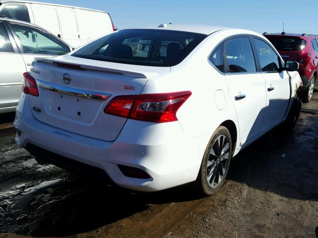 3N1AB7AP8HY212166 - 2017 NISSAN SENTRA S WHITE photo 4