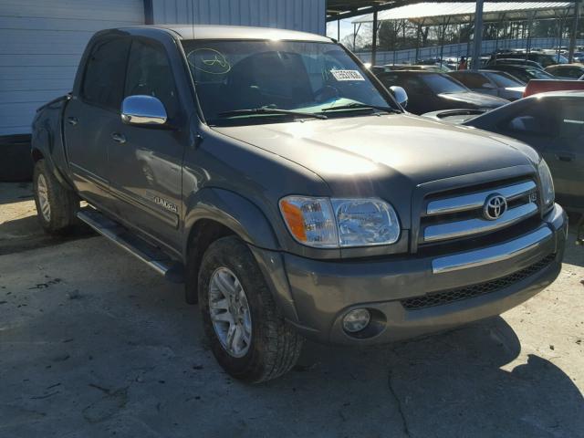 5TBET34146S543092 - 2006 TOYOTA TUNDRA DOU GRAY photo 1