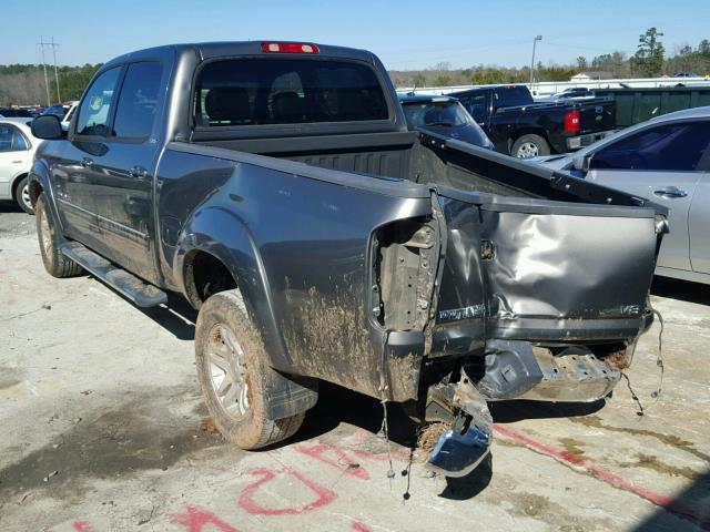 5TBET34146S543092 - 2006 TOYOTA TUNDRA DOU GRAY photo 3