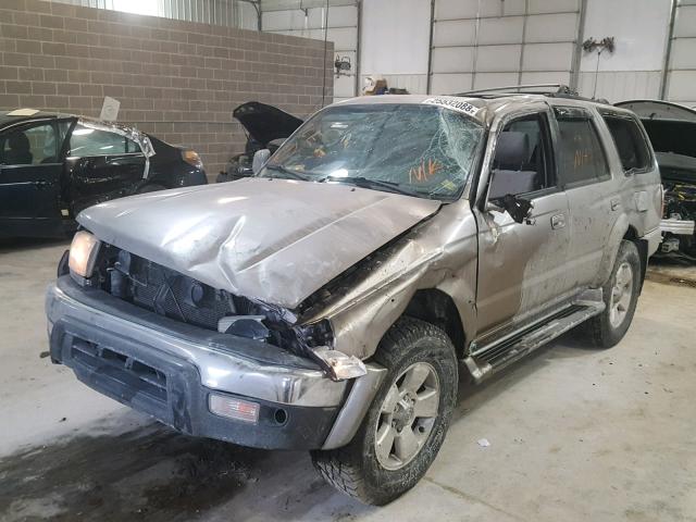 JT3HN86R119057513 - 2001 TOYOTA 4RUNNER SR GRAY photo 2