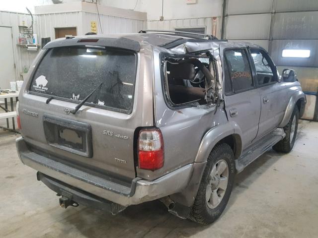 JT3HN86R119057513 - 2001 TOYOTA 4RUNNER SR GRAY photo 4