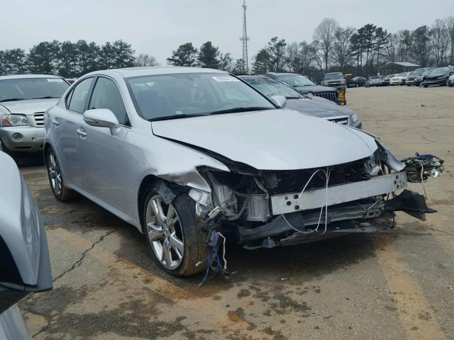 JTHBE262795021988 - 2009 LEXUS IS 350 SILVER photo 1