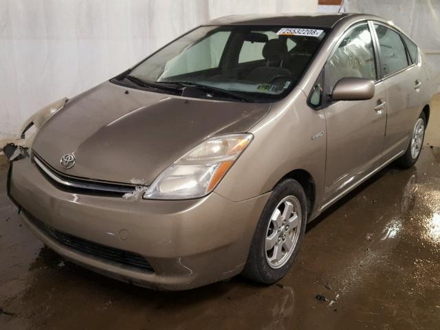 JTDKB20U897870763 - 2009 TOYOTA PRIUS GOLD photo 2