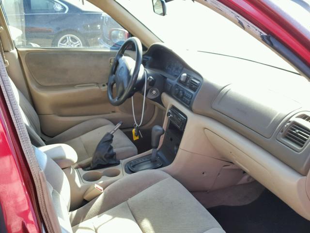 1YVGF22C7W5713662 - 1998 MAZDA 626 DX RED photo 5