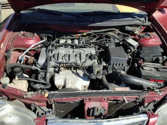 1YVGF22C7W5713662 - 1998 MAZDA 626 DX RED photo 7