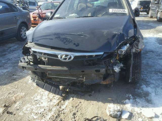 KMHDC86E49U037290 - 2009 HYUNDAI ELANTRA TO BLACK photo 9