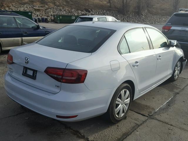 3VW2B7AJ9HM405525 - 2017 VOLKSWAGEN JETTA S 白色 照片 4