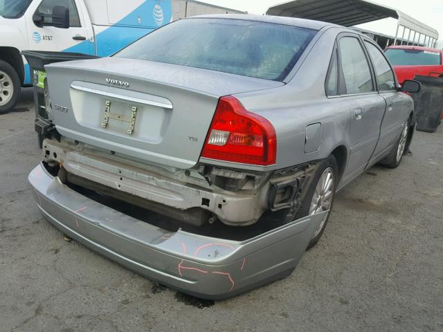 YV1TS91Z341335384 - 2004 VOLVO S80 T6 GRAY photo 4