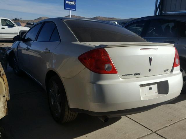 1G2ZH57N094128909 - 2009 PONTIAC G6 GT WHITE photo 3