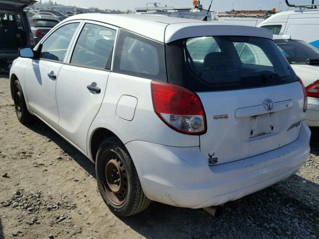 2T1KR32E33C008225 - 2003 TOYOTA COROLLA MA WHITE photo 3