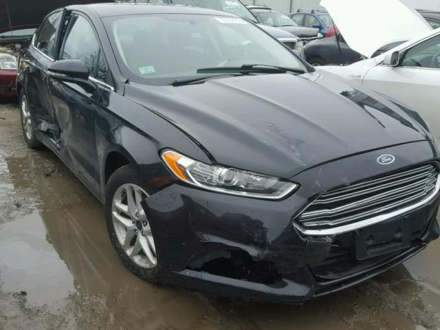 3FA6P0H73DR354212 - 2013 FORD FUSION SE BLACK photo 9