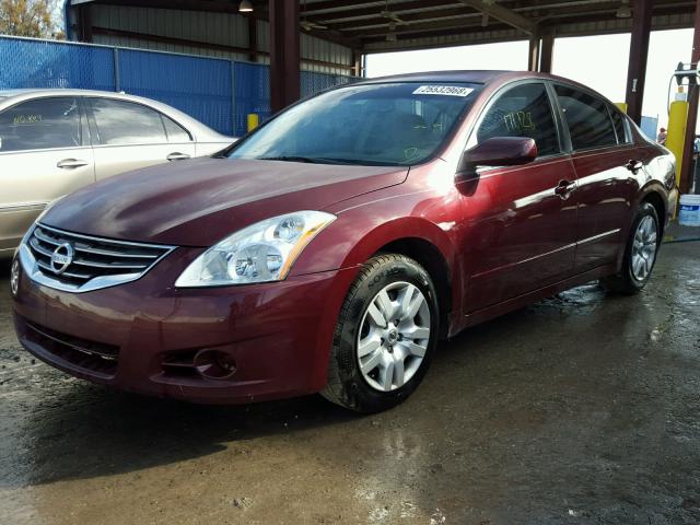 1N4AL2AP8AC101683 - 2010 NISSAN ALTIMA BAS BURGUNDY photo 2