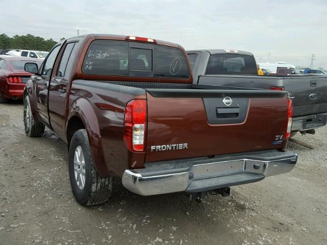 1N6DD0ER3HN713709 - 2017 NISSAN FRONTIER S BROWN photo 3