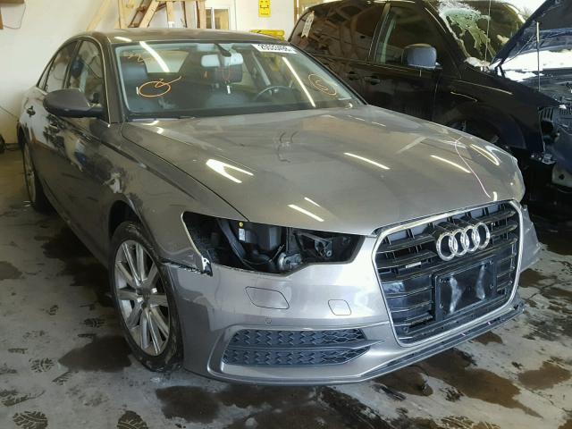 WAUHGAFC2CN092500 - 2012 AUDI A6 PRESTIG GRAY photo 1