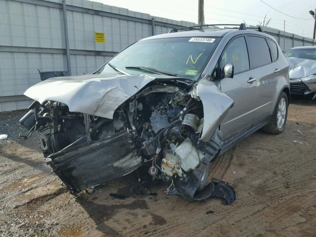 4S4WX85D974410553 - 2007 SUBARU B9 TRIBECA GRAY photo 2