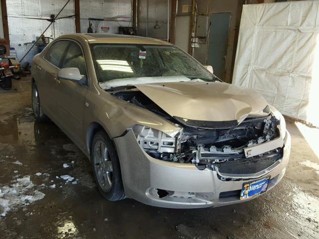 1G1ZH57B18F253463 - 2008 CHEVROLET MALIBU 1LT TAN photo 1