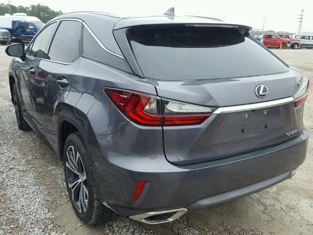 2T2ZZMCA8HC045421 - 2017 LEXUS RX 350 GRAY photo 3