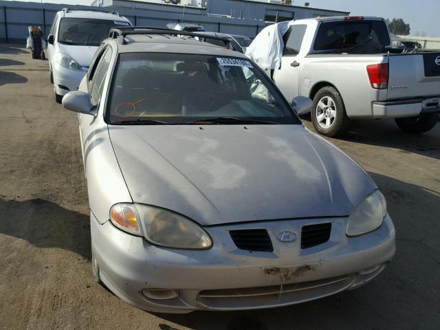 KMHJW35F9YU170312 - 2000 HYUNDAI ELANTRA GL SILVER photo 10