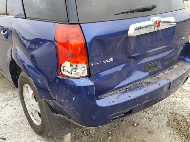 5GZCZ53476S871102 - 2006 SATURN VUE BLUE photo 9