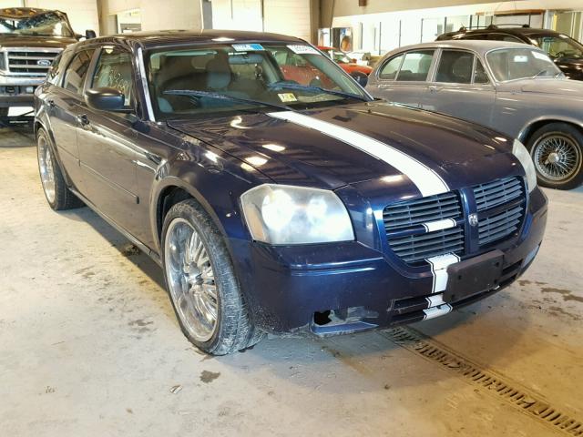 2D4FV47TX6H154659 - 2006 DODGE MAGNUM SE BLUE photo 1