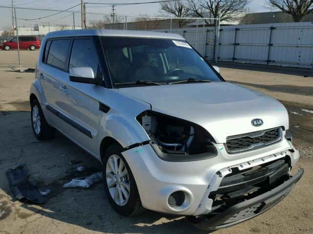 KNDJT2A60C7392807 - 2012 KIA SOUL + SILVER photo 1