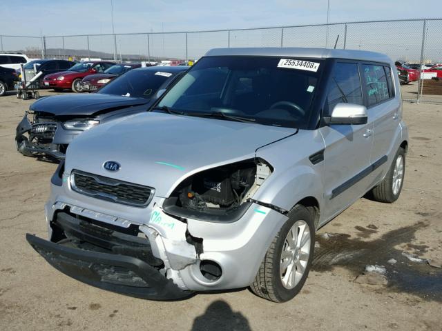 KNDJT2A60C7392807 - 2012 KIA SOUL + SILVER photo 2