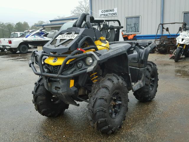 3JBLWLJ15EJ001352 - 2014 CAN-AM OUTLANDER YELLOW photo 2