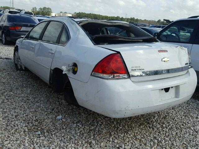 2G1WA5EK9A1211629 - 2010 CHEVROLET IMPALA LS WHITE photo 3