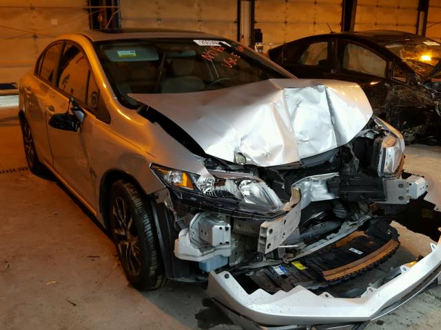 2HGFB2F8XDH508816 - 2013 HONDA CIVIC EX SILVER photo 1