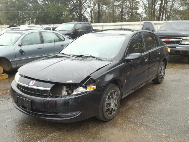 1G8AJ52F94Z159837 - 2004 SATURN ION LEVEL BLACK photo 2