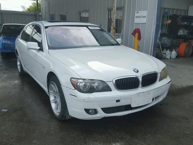 WBAHN83596DT29028 - 2006 BMW 750 LI WHITE photo 1