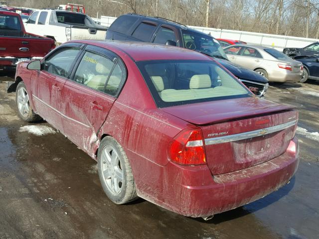 1G1ZU53856F235423 - 2006 CHEVROLET MALIBU LTZ 红色 照片 3