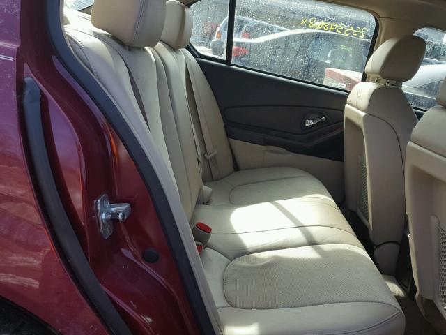 1G1ZU53856F235423 - 2006 CHEVROLET MALIBU LTZ 红色 照片 6