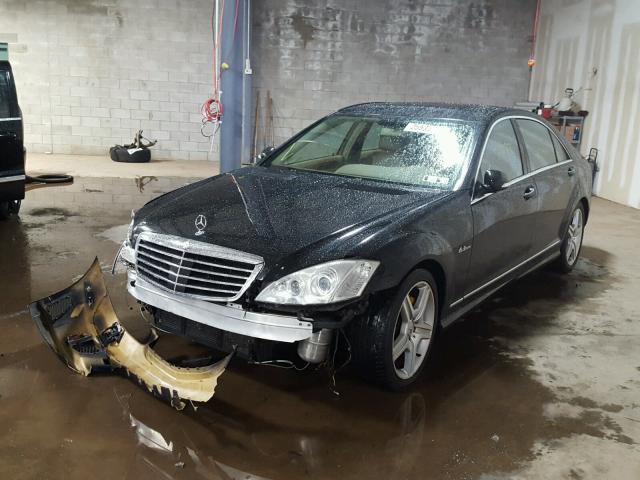 WDDNG71X99A243986 - 2009 MERCEDES-BENZ S 550 BLACK photo 2