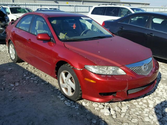 1YVFP80C635M36688 - 2003 MAZDA 6 I RED photo 1