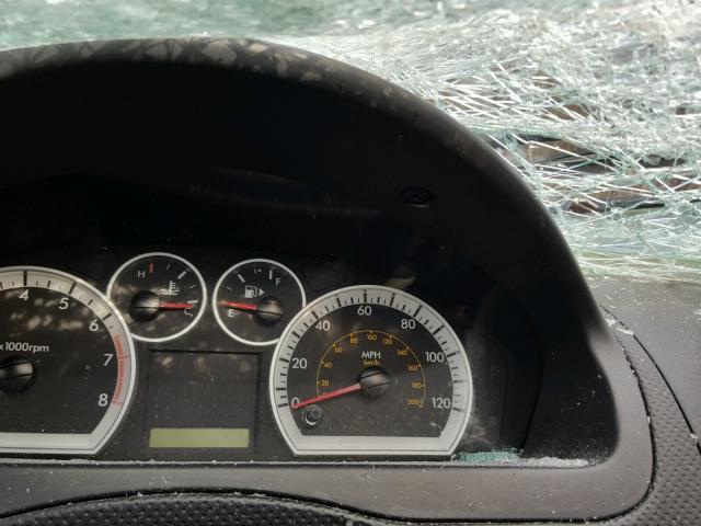 KL1TD56E79B632729 - 2009 CHEVROLET AVEO LS RED photo 8