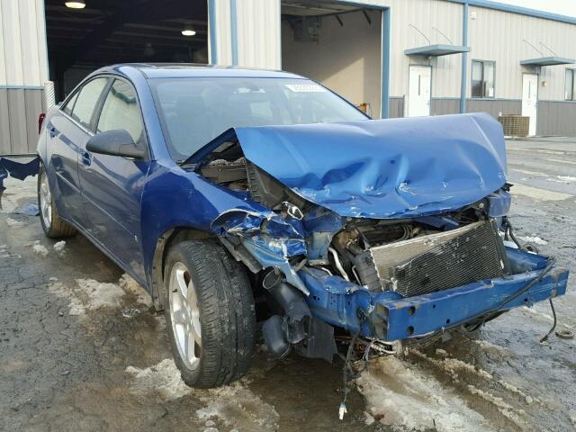 1G2ZG58N774146936 - 2007 PONTIAC G6 BASE BLUE photo 1