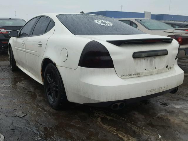 2G2WR524741141532 - 2004 PONTIAC GRAND PRIX WHITE photo 3