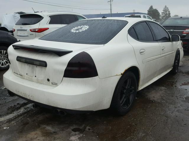 2G2WR524741141532 - 2004 PONTIAC GRAND PRIX WHITE photo 4