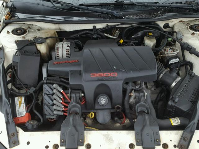 2G2WR524741141532 - 2004 PONTIAC GRAND PRIX WHITE photo 7