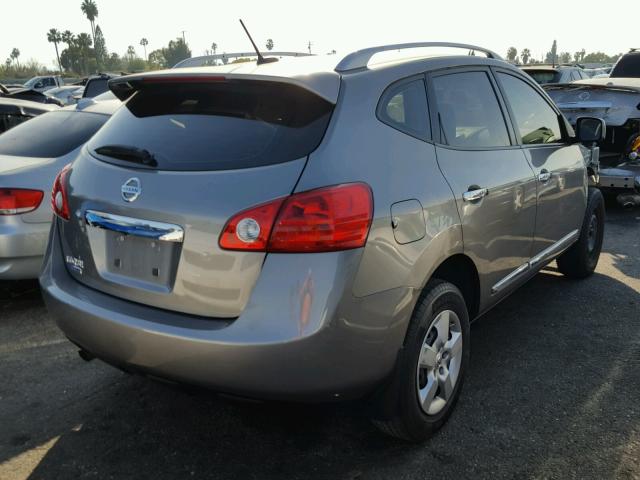 JN8AS5MT8EW104745 - 2014 NISSAN ROGUE SELE GRAY photo 4