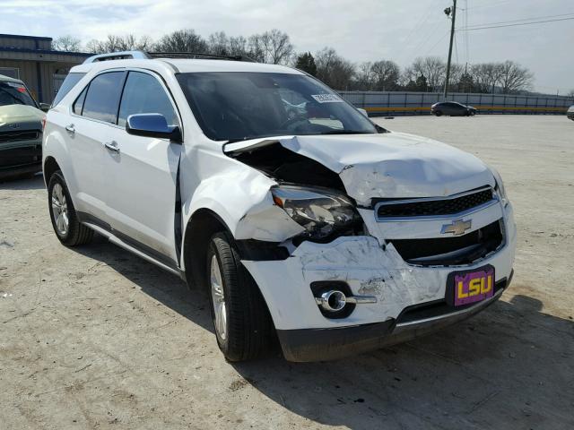 2GNALFEK5C1161761 - 2012 CHEVROLET EQUINOX LT WHITE photo 1