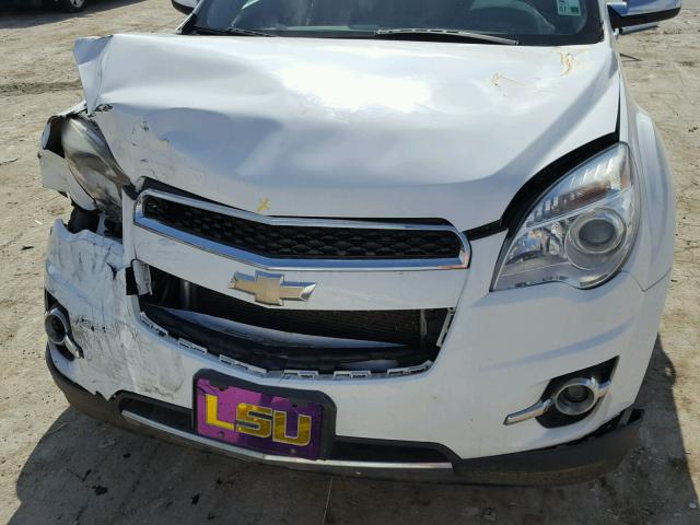 2GNALFEK5C1161761 - 2012 CHEVROLET EQUINOX LT WHITE photo 7