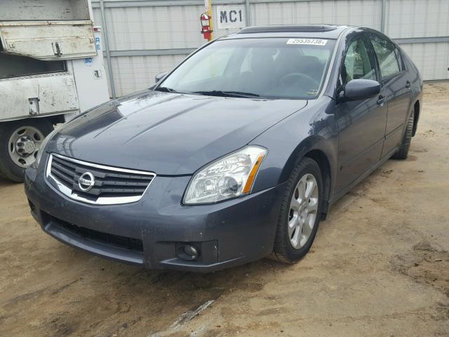 1N4BA41E97C861893 - 2007 NISSAN MAXIMA SE GRAY photo 2