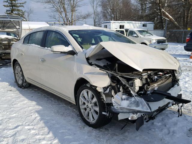 1G4GC5ER4DF287612 - 2013 BUICK LACROSSE WHITE photo 1